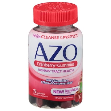 AZO Gummies Berrylicious Flavor Cranberry Gummies