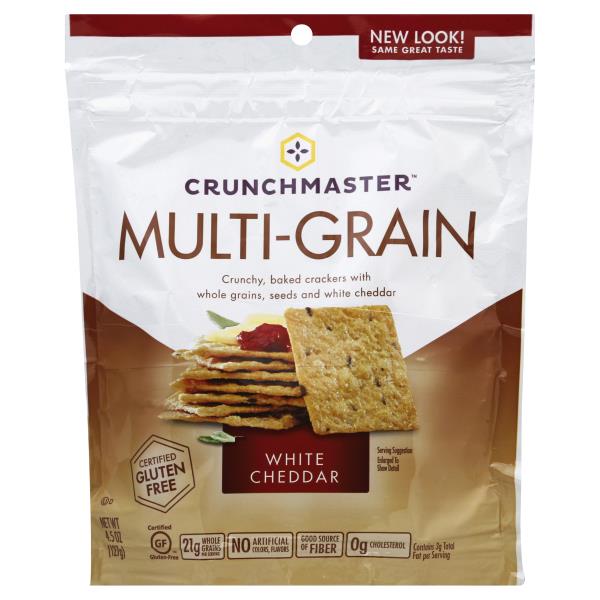Crunchmaster Crackers, MultiGrain, White Cheddar Publix Super Markets
