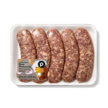 Publix Beer Bratwurst, Made with Real Beer,Limited Edition