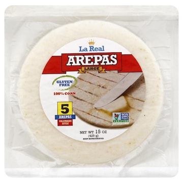 La Real Arepas, Colombian Style, Large