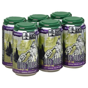 Swamp Head Brewery Beer, India Pale Ale, Big Nose