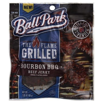 Ball Park Beef Jerky, Bourbon BBQ