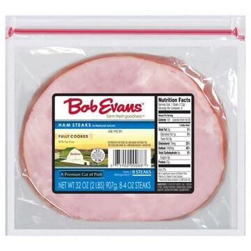 Bob Evans 97% Fat Free Ham Steaks