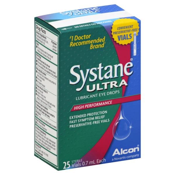 Systane Ultra Eye Drops, Lubricant, High Performance, Vials | Publix ...