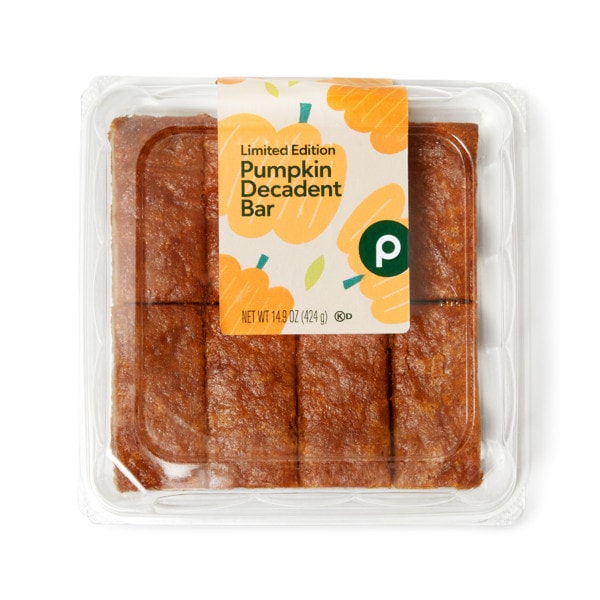 Decadent Pumpkin Bars Publix Super Markets