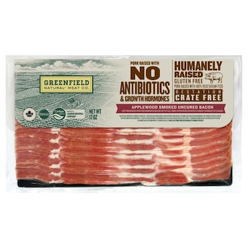 Greenfield Natural Meat Co. Bacon, Uncured, Applewood Smoked