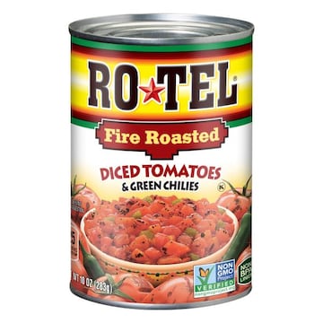 Ro-Tel Fire Roasted Diced Tomatoes And Green Chilies