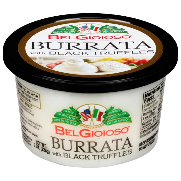 BelGioioso Cheese, Burrata with Black Truffles Publix Super Markets