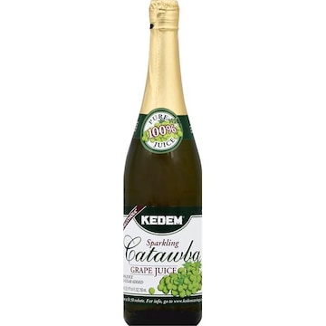 Kedem 100% Juice, Sparkling, Catawba Grape Juice