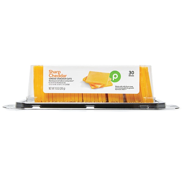 Publix Sharp Cheddar, Cheese Cracker Cut Publix Super Markets
