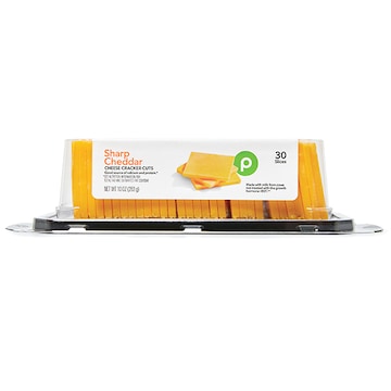 Publix Sharp Cheddar, Cheese Cracker Cut