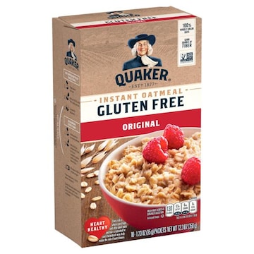 Quaker Instant Oatmeal, Gluten Free, Original