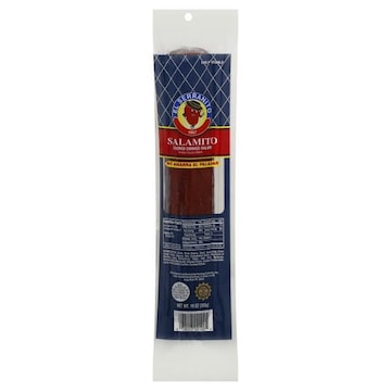 El Serranito Salami Cooked Smoked, Shelf Stable 12 Pack
