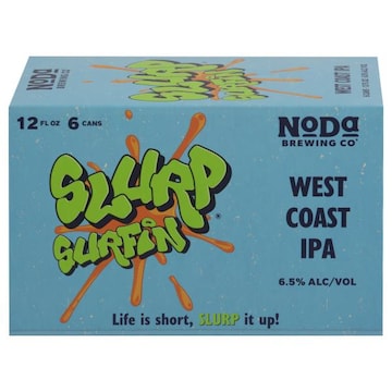 NoDa Brewing Co. West Coast IPA Slurp Surfin Beer