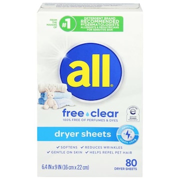 All Free Clear Dryer Sheets