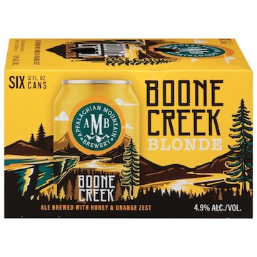 Appalachian Mountain Brewery Beer, Boone Creek, Blonde