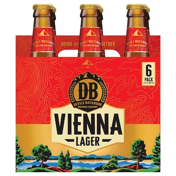 Devils Backbone Brewing Company Beer, Lager, Vienna, 6 Pack