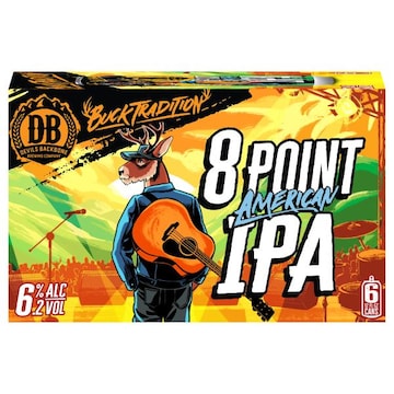 Devils Backbone Brewing Company Beer, IPA, 8 Point, American