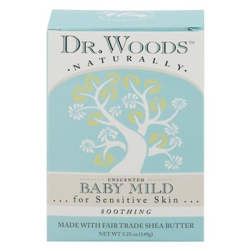 Dr. Woods Soap, Baby Mild, Soothing, Unscented