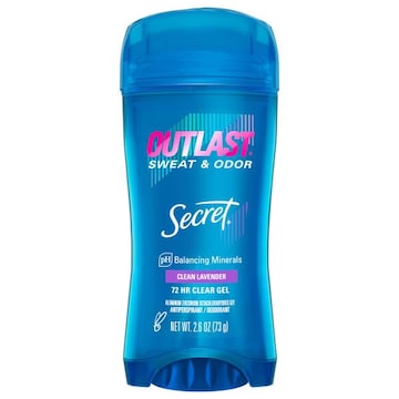 Secret Outlast Antiperspirant/Deodorant, Sweat & Odor, Clean Lavender
