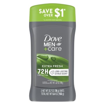 Dove Men+Care Antiperspirant, Extra Fresh, Special Value, Twin Pack