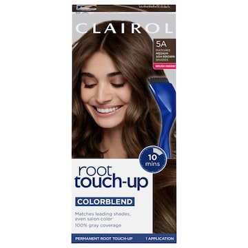 Root Touch-Up 5A Matches Medium Ash Brown Shades Permanent Colorblend Root Touch-Up