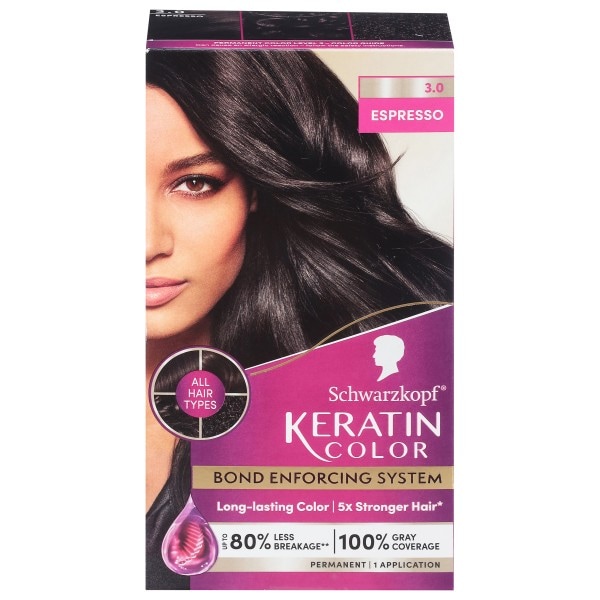 Schwarzkopf 3 Espresso Permanent Keratin Color | Publix Super Markets