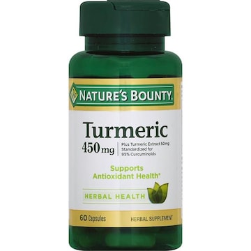 Nature's Bounty Turmeric, 450 mg, Capsules