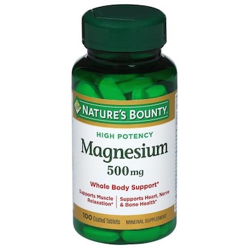 Nature's Bounty High Potency 500 mg Magnesium