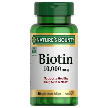 Nature's Bounty Rapid Release Softgels 000 mcg 10 Biotin