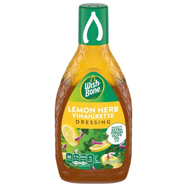 WishBone Extra Virgin Olive Oil Lemon Herb Dressing Publix Super Markets