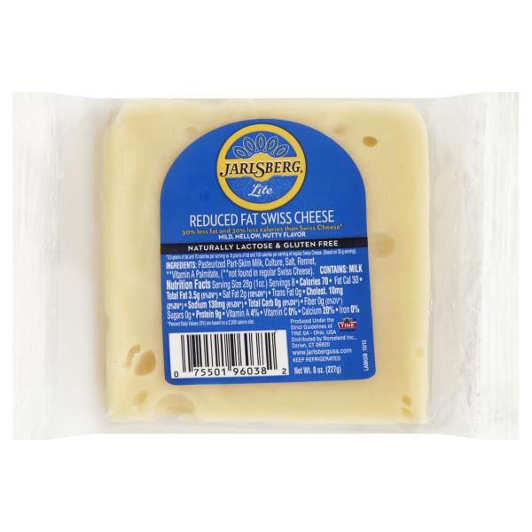 Jarlsberg Lite Cheese, Reduced Fat, Swiss | Publix Super Markets