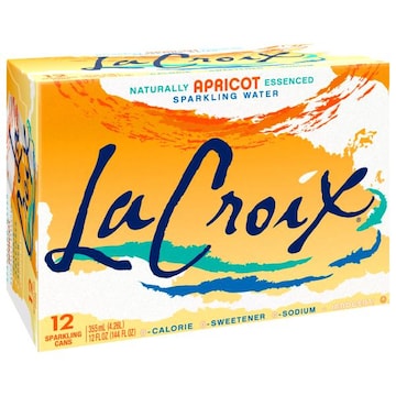 La Croix Sparkling Water, Apricot