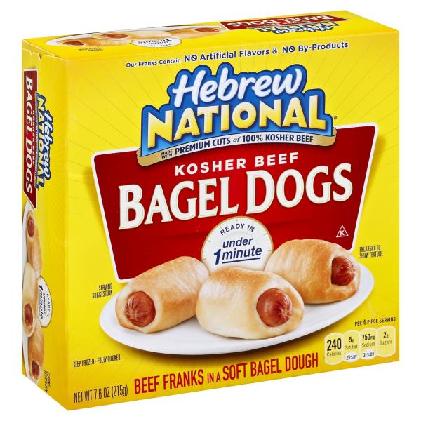 Hebrew National Bagel Dogs, Beef Publix Super Markets