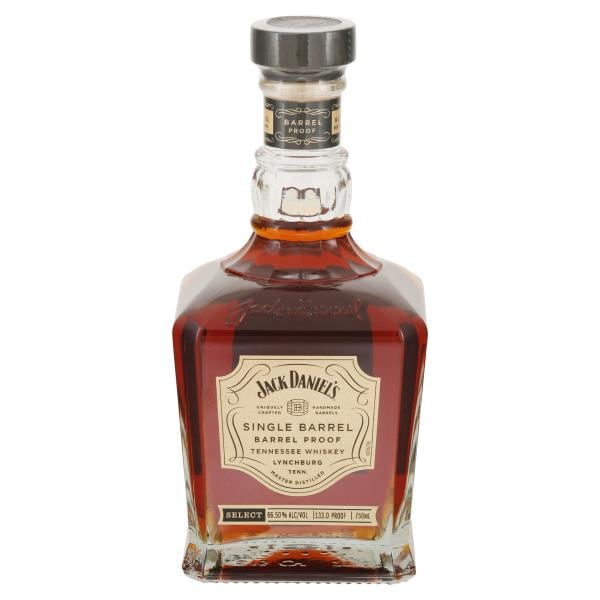 Jack Daniel's Single Barrel Barrel Proof Whiskey, Tennessee