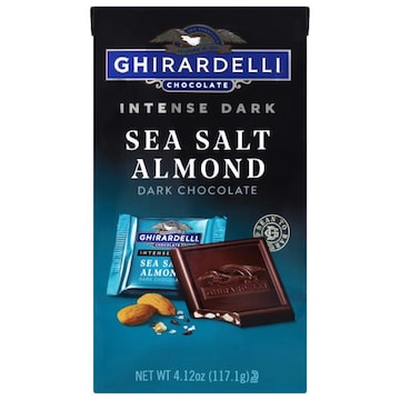 Ghirardelli Intense Dark Sea Salt Almond Dark Chocolate