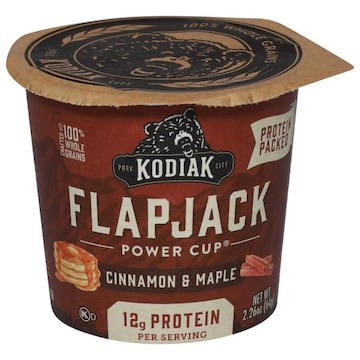 Kodiak Power Cup Flapjack, Cinnamon & Maple, Protein Packed