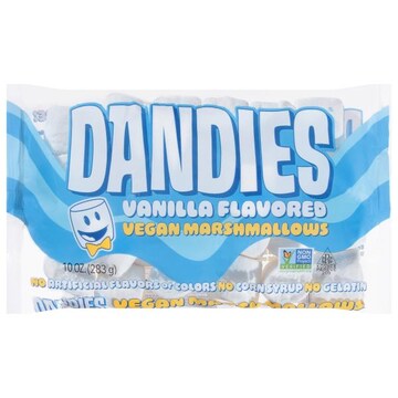 Dandies Marshmallows, Vegan, Vanilla Flavored