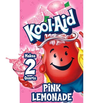 Kool-Aid Unsweetened Pink Lemonade Naturally Flavored Powdered Soft Drink Mix Value Pack