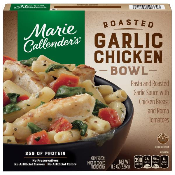 Marie Callender's Roasted Garlic Chicken Bowl Publix Super Markets