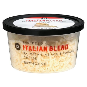 Publix Italian Blend Parmesan, Asiago, Romano, Shredded Cheese