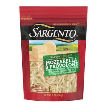 Sargento Sargento® Shredded Mozzarella & Provolone Natural Cheeses, 8 oz.