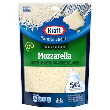 Kraft Mozzarella Finely Shredded Cheese