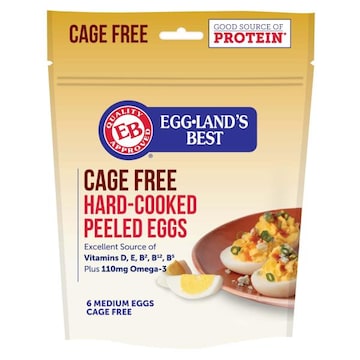 Eggland's Best Cage Free Hard Cooked Eggs, 6 count