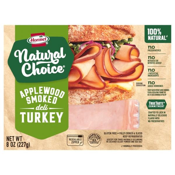 HORMEL Natural Choice Turkey, Applewood Smoked, Deli | Publix