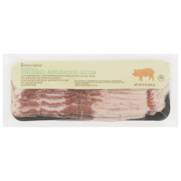 GreenWise Uncured Applewood Bacon, Raised Without Antibiotics