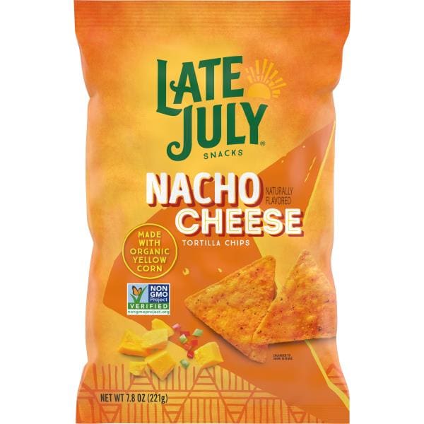 LATE JULY® Snacks Clásico Nacho Cheese Tortilla Chips | Publix Super ...