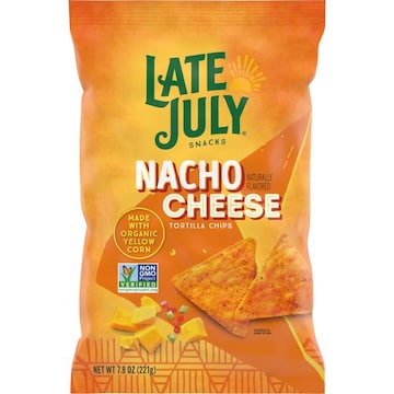 LATE JULY® Snacks Clásico Nacho Cheese Tortilla Chips
