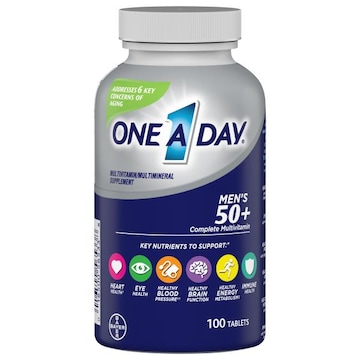 One A Day Complete Multivitamin, Mens 50+, Tablets