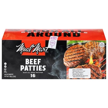 Meal Mart Beef Patties